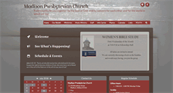 Desktop Screenshot of madisonpresbyterianchurch.org